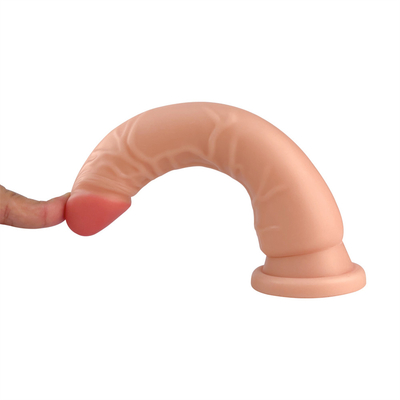 Tiệm tình dục người lớn bán buôn nữ silicone cao su mềm Dildo thực tế dương vật nữ thủ dâm nữ dương vật đồ chơi cho phụ nữ phụ nữ