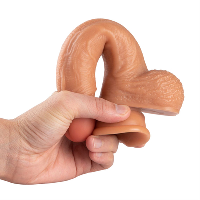Big Soft Long Hard Flexible Silicone Dildo Silicone Huge Realistic Thrusting Dildos mong muốn Dildos thủ công