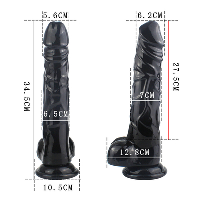 Đồ chơi tình dục nữ mềm TPE 10 inch thực tế khổng lồ Dildo sản phẩm tình dục cho phụ nữ thủ dâm