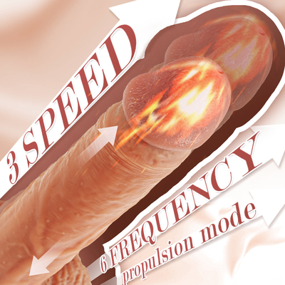 Máy điều khiển từ xa không dây khổng lồ thực tế điều khiển từ xa Vibrator Dildo lớn Động lực khổng lồ Dildo với cốc hút mạnh Love Dildo
