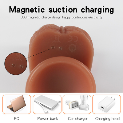 Động cơ Đẩy Động Realist Dildo With Suction Cup Phụ nữ thủ dâm Nhiệt hóa dương vật điều khiển từ xa Dick Big Dildo
