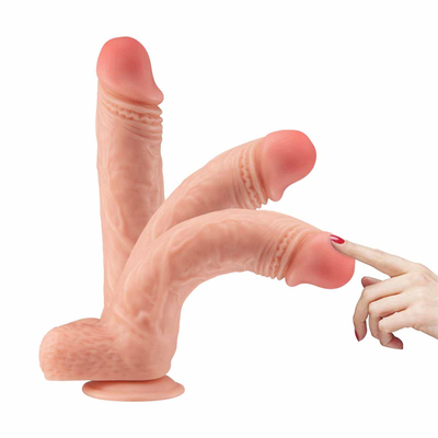 8.5 Inch lớn Dildo Dúp chất lỏng silicone vật liệu thực tế Dildo thủ dâm Dildo đồ chơi tình dục cho phụ nữ