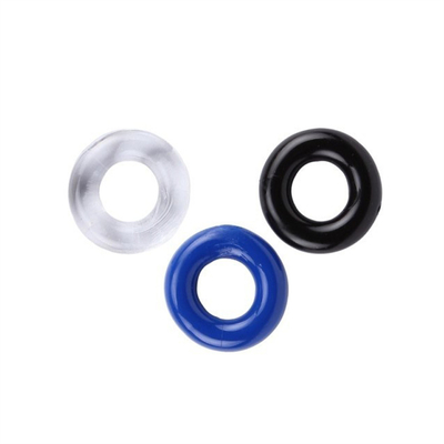 Bao gồm 3 công cụ tình dục Cương cứng cực khoái Vòng đực silicone cho nam giới