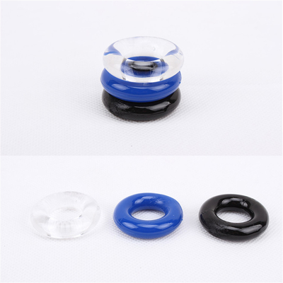 Bao gồm 3 công cụ tình dục Cương cứng cực khoái Vòng đực silicone cho nam giới