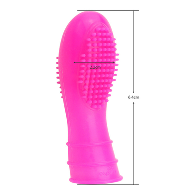 Nhập khẩu bán buôn Medical Silicone Finger Sleeve Ring With Bump Penis Ring Đồ chơi tình dục