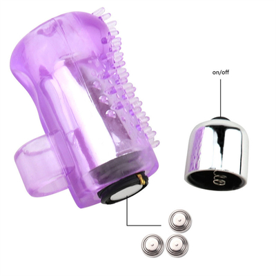 Vibrating Penis Ring Delay Ejaculation Sleeve Vibrator Penis Ring Nhựa cho nam giới