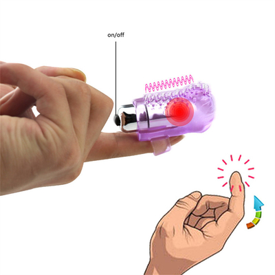 Vibrating Penis Ring Delay Ejaculation Sleeve Vibrator Penis Ring Nhựa cho nam giới