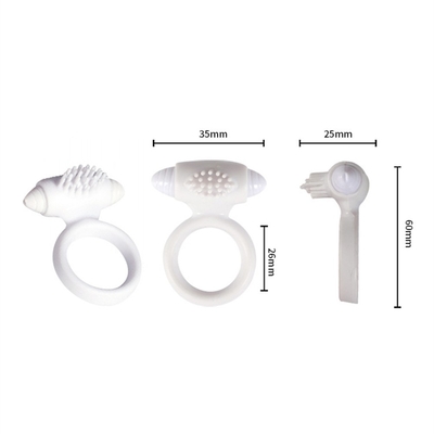 Đàn ông kéo dài kéo dài lắc con gà trống vòng vibrator vòng cho đồ chơi tình dục nam