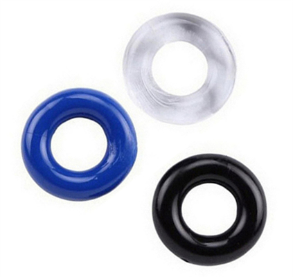 Đồ dùng silicone nam Đồ dùng tinh thể màu sắc Khóa tinh trùng Nhẫn trì hoãn Nhẫn vui vẻ Các sản phẩm dành cho người lớn