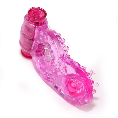 Chick Ring Vibrator Chiếc nhẫn dương vật với hạt để kích thích thêm