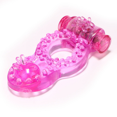 Chick Ring Vibrator Chiếc nhẫn dương vật với hạt để kích thích thêm