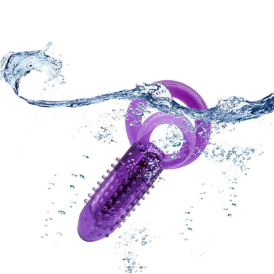 Máy động cơ hai ngón tay Mini vibrator âm vật âm đạo hậu môn cô gái trưởng thành cặp đôi ngón tay vibrator