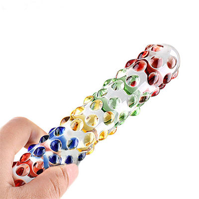 Pyrex Anal Butt Plug đầy màu sắc