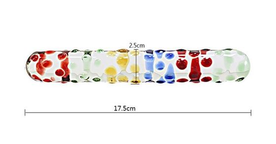 Pyrex Anal Butt Plug đầy màu sắc